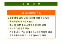 글로벌 전략에 적합한  조직구조의 설계-10