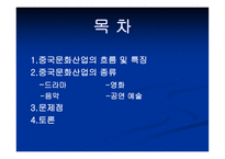 중국 문화산업의 종류와 특징에 대한 분석-2