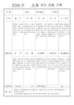 만3세 9월 유아관찰기록일지 17명-1