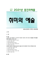 [취미와예술] 2021년, 코로나 19가 확산된지 1년 반이 지나면서 자신이나 우리 사회 구성원들의 취미생활이 어떻게 변화하고 있는지 분석해 보고, 앞으로 코로나 19가 빨리 종식되지 않을 경우 어떤 변화가 추가로 이루어질지 전망해 보시오-1