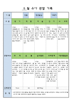 만3세  5월  유아 관찰 기록-1