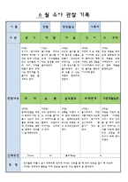 만3세  6 월 유아 관찰 기록-3