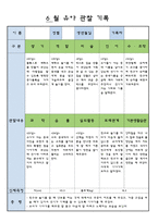 만3세  6 월 유아 관찰 기록-12