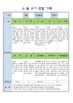 만3세  6 월 유아 관찰 기록-14