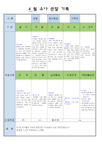 만5세 4월 유아 관찰 기록18-13