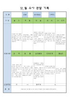 어린이집 만5세 12 월 유아 관찰 기록-16