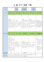 어린이집 만5세 5 월 유아 관찰 기록-6