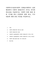 사회복지시설과사회적 경제4)사회복지 실천현장에서 사회적 경제조직이 가지는 의미와 중요성을 서술하시오. 사회적 경제 관련 언론 기사를 하나 선정하여 캡쳐 하고, 기사 내용에 대한 본인 의견을 작성하시오.-1