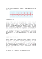 응급간호학 2021년도 2학기 기말과제물(다음 심전도가 ① 어떤 리듬인지 판단하고, ② 관련된 내용을 3가지 이상 , 심폐소생술 상황 시, 에피네프린 투여 방법을 기술, 심정지 초기에 관찰되는 특징, 발작성 심실상성 빈맥, 공기로 전파되는 감염성 질환 환자 간호 시, 고려할 사항을 5가지 이상 제시하시오)-2