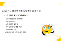 1인 가구 현황 및 문제점, 산업동향 및 향후 전망-9