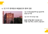 1인 가구 현황 및 문제점, 산업동향 및 향후 전망-11