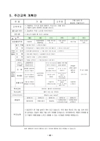 봄, 여름, 가을, 겨울 생활주제 (수업안, 교수학습과정안) 유아지도안-5