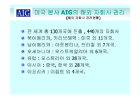 [국제경영전략] AIG의 해외 자회사 관리-15