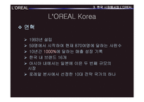 [국제경영전략] 로레알 L`OREAL 경쟁전략-17