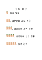 [전략경영] ㈜한국야쿠르트의 방문판매 전략-2