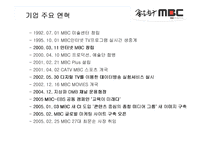[방송산업 경영] MBC 경영전략-5