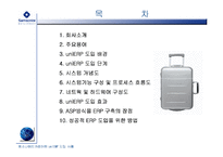 [경영정보시스템] samsonate 쌤소나이트 코리아 uniERP 도입 사례-2