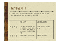 [국제경영전략] 대상㈜의 대 아지노모토 아시아 경쟁전략-19