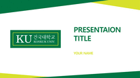 건국대학교 깔끔 심플 PPT 템플릿 디자인 발표용-2