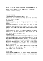 한국의 가족관련 법, 가족의 소득지원정책, 건강지원정책에 대해 기술하고 가족관련 제도의 개선책에 대해 논하시오 (가족복지론)-1