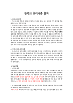한국의 모더니즘 문학-1