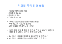 학교폭력의 실태와 문제점 해결방안 프로젠테이션-8