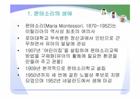 (보육학) 보육프로그램 -몬테소리와 레지오에밀리아 접근법-2