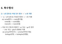 이탈리아어 명사 정리-9