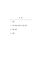 재무제표분석에 보면 재무비율분석들이 나옴(자산효율성 등) 그걸 읽어보고 비율을 활용해서 분석을 하고 싶은 기업을 선정 가령 예를들어 카카오를 분석대상으로 삼으면 카카오와 경쟁관계인 네이버, 카카카오와 네이버를 비율들을 이용해서 비교분석 (부채비율 등등)-2