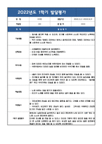 어린이집 만2세 영아 발달평가 (1학기 종합평가) - 발달평가 5명 분량-2