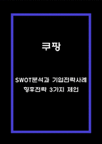 쿠팡 기업전략 연구 및 성공요인과 쿠팡 향후전략 3가지 제언-1