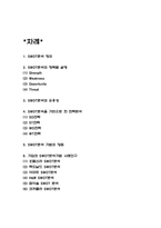 SWOT분석 내용설명과 유용성 및 장점분석과 SWOT분석 기업 사례연구-2