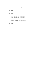 생산관리_1 생산시스템의 정의, 기능 그리고 목표 등에 대하여 간략히 기술하시오2 대학을 예로 들어 생산시스템을 설명하시오-2