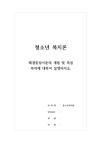 청소년복지론_해결중심이론을 설명하시오-1