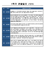 만2세 1학기 관찰일지 및 발달평가 7명 (일상생활,놀이활동 분류) - 모든계절 사용가능,평가인증A 관찰일지-10