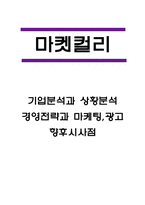 마켓컬리 경영전략 및 마케팅과 광고전략분석과 마켓컬리 기업분석과 상황분석 및 향후시사점-1