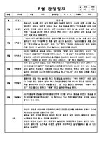 만0세 8월 관찰일지 3명 분량-1