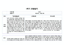1학기 관찰일지와 발달평가 만4세 (10페이지분량으로 아주 자세합니다)-8