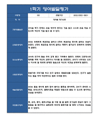 1학기 관찰일지 및 발달평가 만3세 5명 10페이지 분량 (모든계절 사용가능)-5