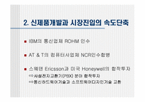 [경영전략] 전략적제휴, 합작투자, 기업인수합병-9
