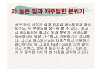 TGIF의 STP전략과 대상(大象)의 CI 분석-11