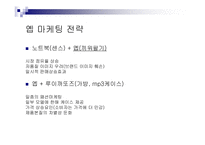 [마케팅전략기획서] 삼성 yepp 옙 mp3 마케팅전략-10