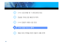 [마케팅] 캐즘극복을 위한 DMB단말기 유통 선택 대안에 대한 연구-12