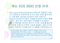 캐논 EOS 350D 마케팅전략-2
