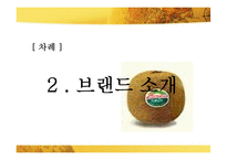 [마케팅] 키위브랜드 제스프리 브랜드가치 극대화 전략-4