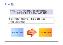 [공공경제학] 소주세 인상과 주세율 체계의 개편방안-3