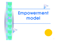 임파워먼트 모델에 대하여 - Empowerment model-1