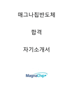 매그나칩반도체 합격자소서 2020상반기-1
