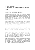 (노동경제학 3학년) 1 노동시장이 지니고 있는 특수성에 대해 서술하시오 (4점)-2