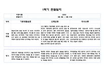 1년치 관찰일지와 발달평가 만4세 (20 페이지분량으로 아주 자세합니다)-6